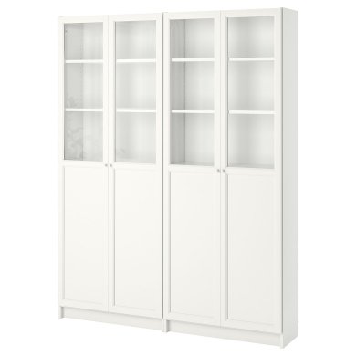 IKEA Витрина BILLY / OXBERG (ИКЕА БИЛЛИ/ОКСБЕРГ) 39047737