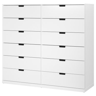 IKEA Комод NORDLI (ИКЕА НОРДЛИ) 79239490