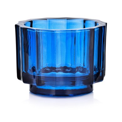 Подсвечник Duka Tealight OPTISK 9x7 см | Синий 1218504