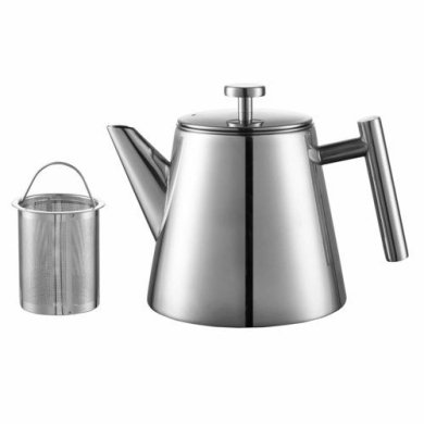 Чайник Duka Barista 1000мл | Сріблястий 1217343