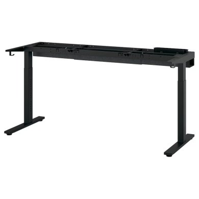 IKEA Основа для стола регулируемая MITTZON 120/140/160x60 см Черный 40527910