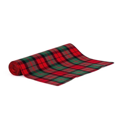 Доріжка до столу Homla TARTAN 40x160 см | Червоний / Зелений 160049