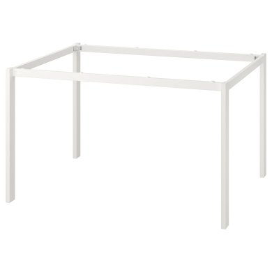 IKEA Каркас столу MELLTORP 125 см Білий (ИКЕА MELLTORP) 90280100