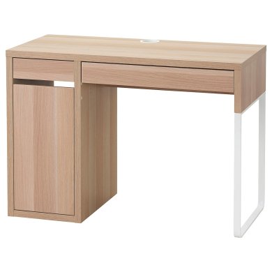 IKEA Письмовий стіл MICKE Дуб (ИКЕА МИКЕ) 80484763