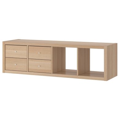 IKEA Стеллаж KALLAX Дуб (ИКЕА KALLAX) 79197584