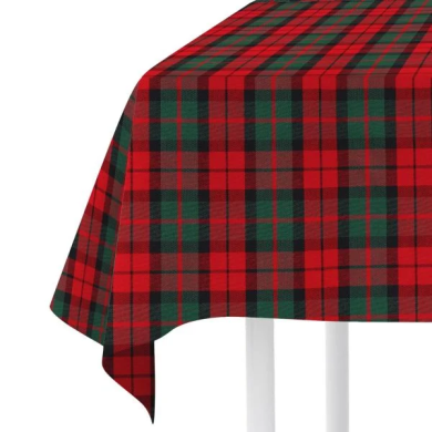 Скатертина Homla TARTAN 130x180 см | Червоний / Зелений 163594