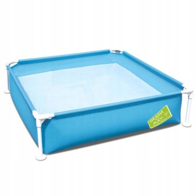 Дитячий каркасний басейн Bestway 56217 MY FIRST FRAME POOL 122х122 см Блакитний BES56217