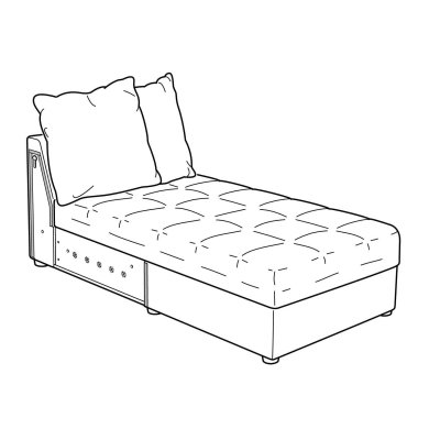 IKEA Каркас козеткі GRÖNLID (ИКЕА ГРОНЛИД) 60351858