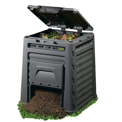 Садовий компостер без основи Keter E-COMPOSTER 320 л Чорний 231597