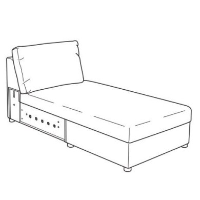 IKEA Секція дивана VIMLE (ИКЕА ВИМЛЕ) 30489490