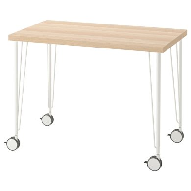 IKEA Письменный стол LINNMON/KRILLE Дуб (ИКЕА ЛИННМОН/КРИЛЛЕ) 59416361