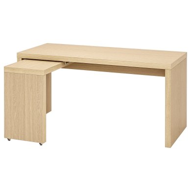 IKEA Письмовий стіл MALM Дуб (ИКЕА МАЛЬМ) 50359826